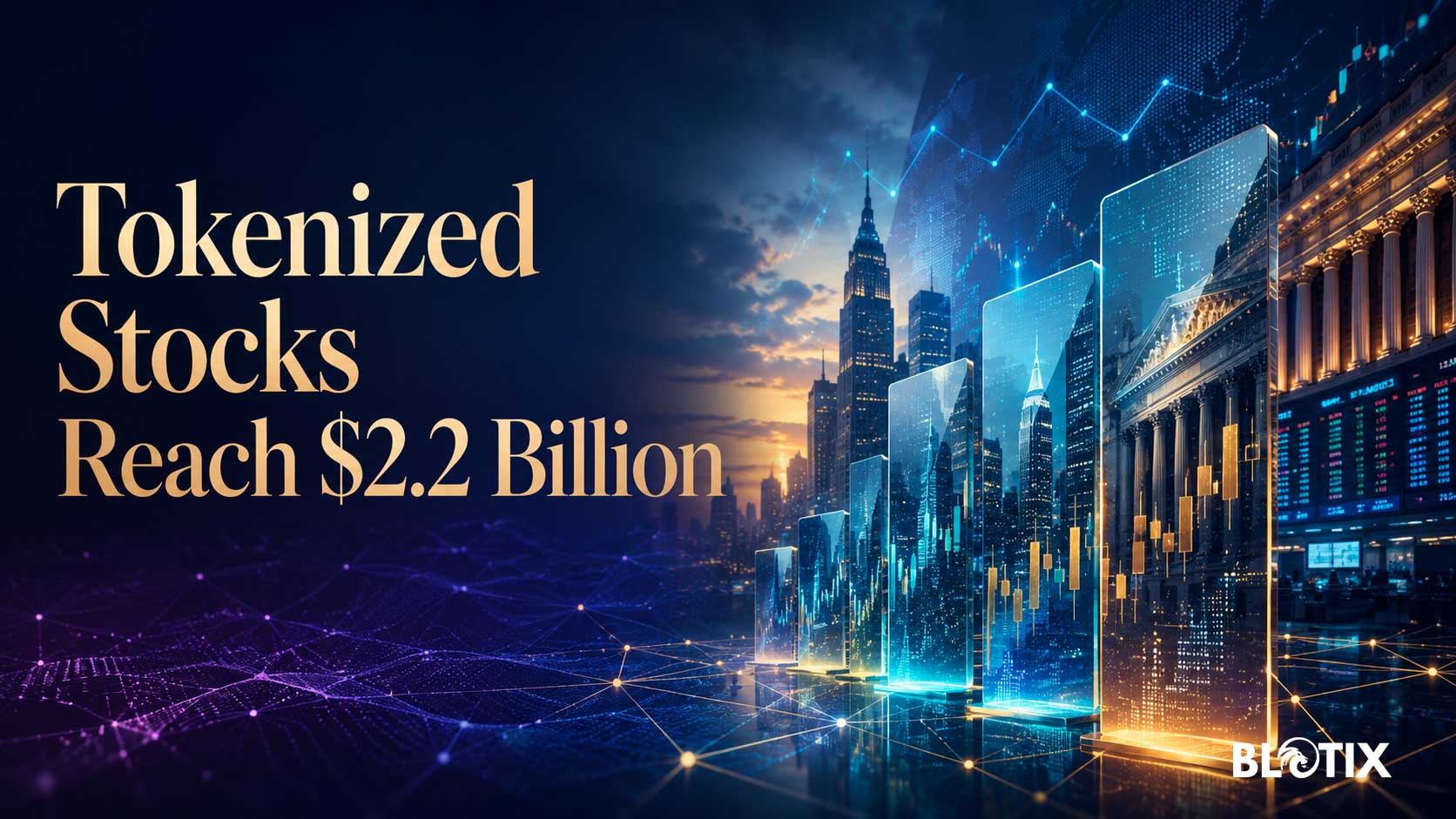 Il mercato delle azioni tokenizzate supera 2,2 miliardi e avvicina la finanza tradizionale alla blockchain