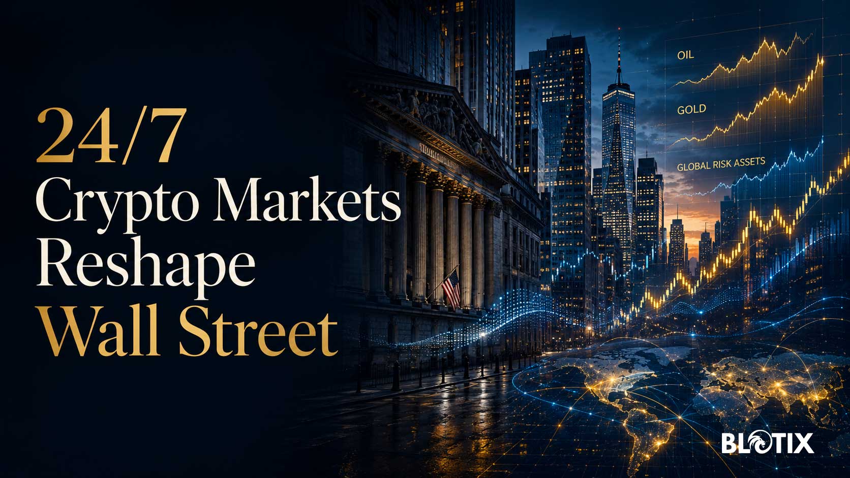 I mercati crypto aperti senza sosta cambiano il lavoro dei trader e Wall Street lavora 24/7