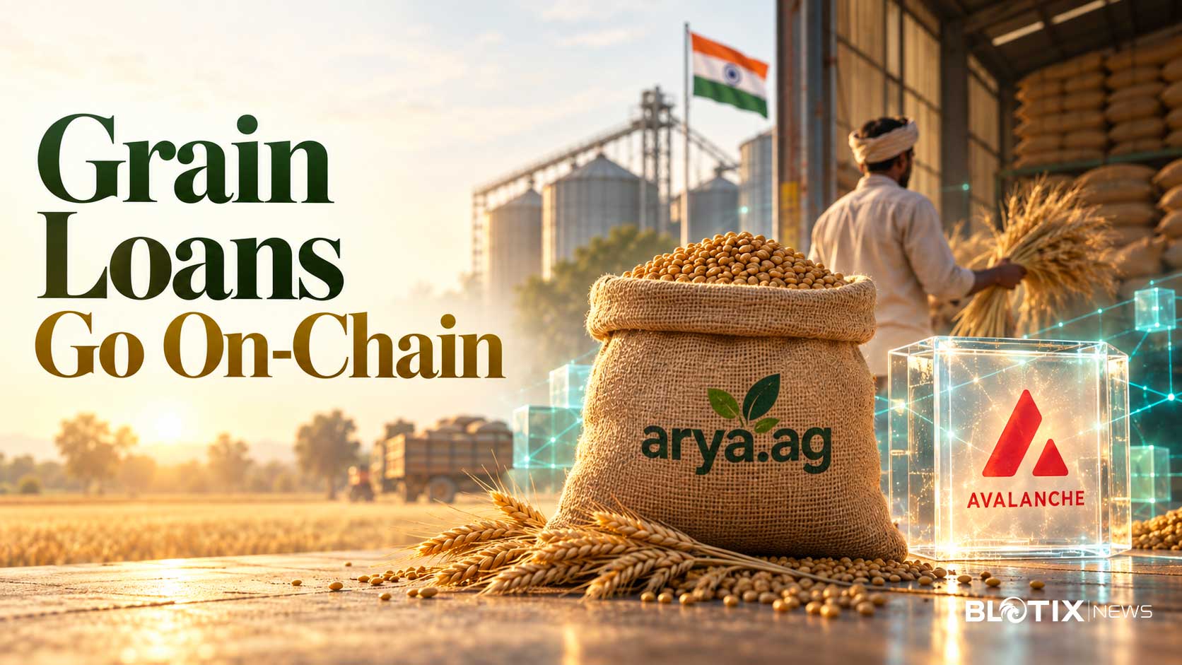 L’India porta il credito agricolo sulla blockchain con 2 miliardi di dollari di raccolti gestiti da Arya.ag