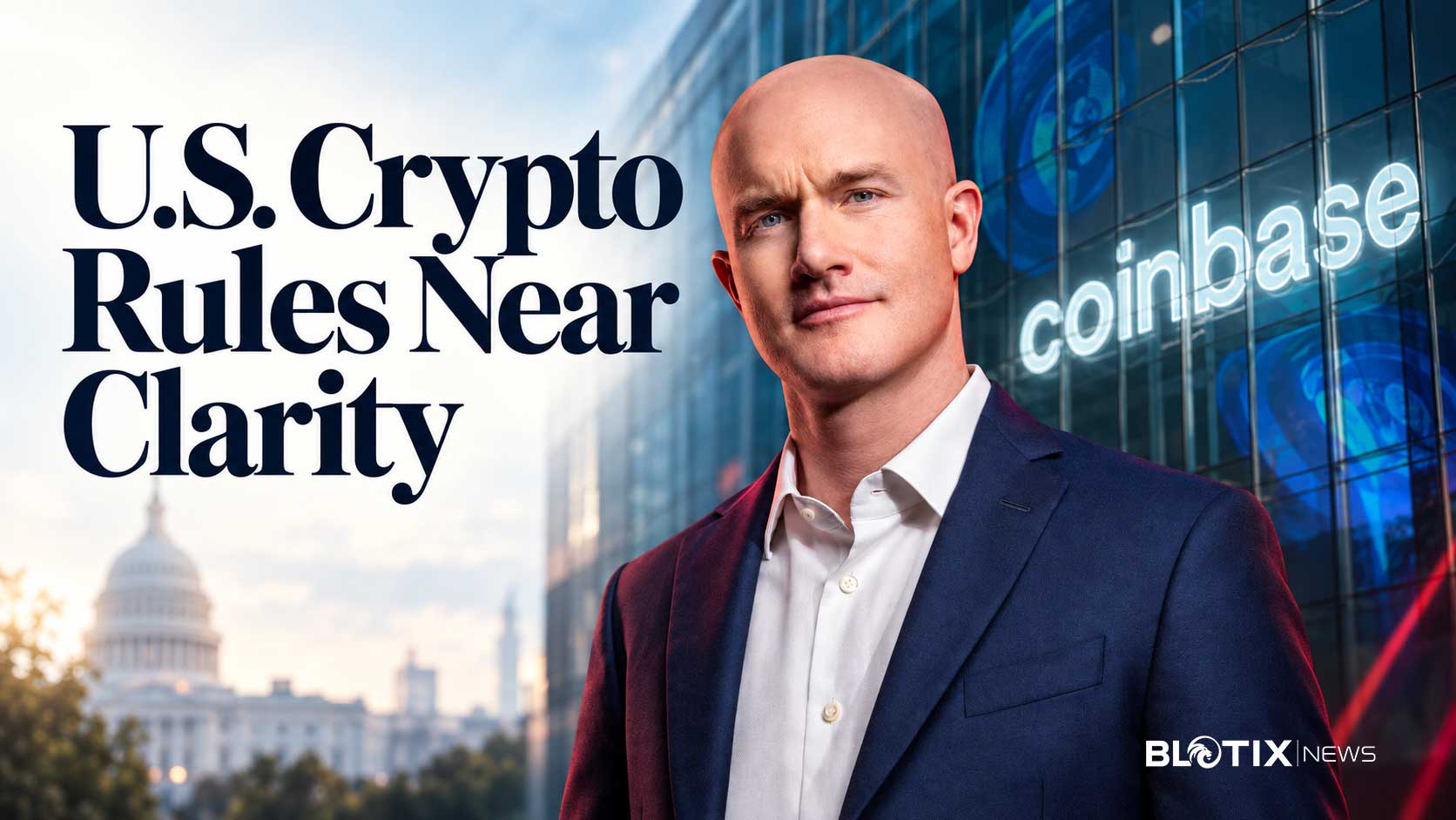 Armstrong scommette sulla svolta americana per le crypto anche senza il via libera al CLARITY Act