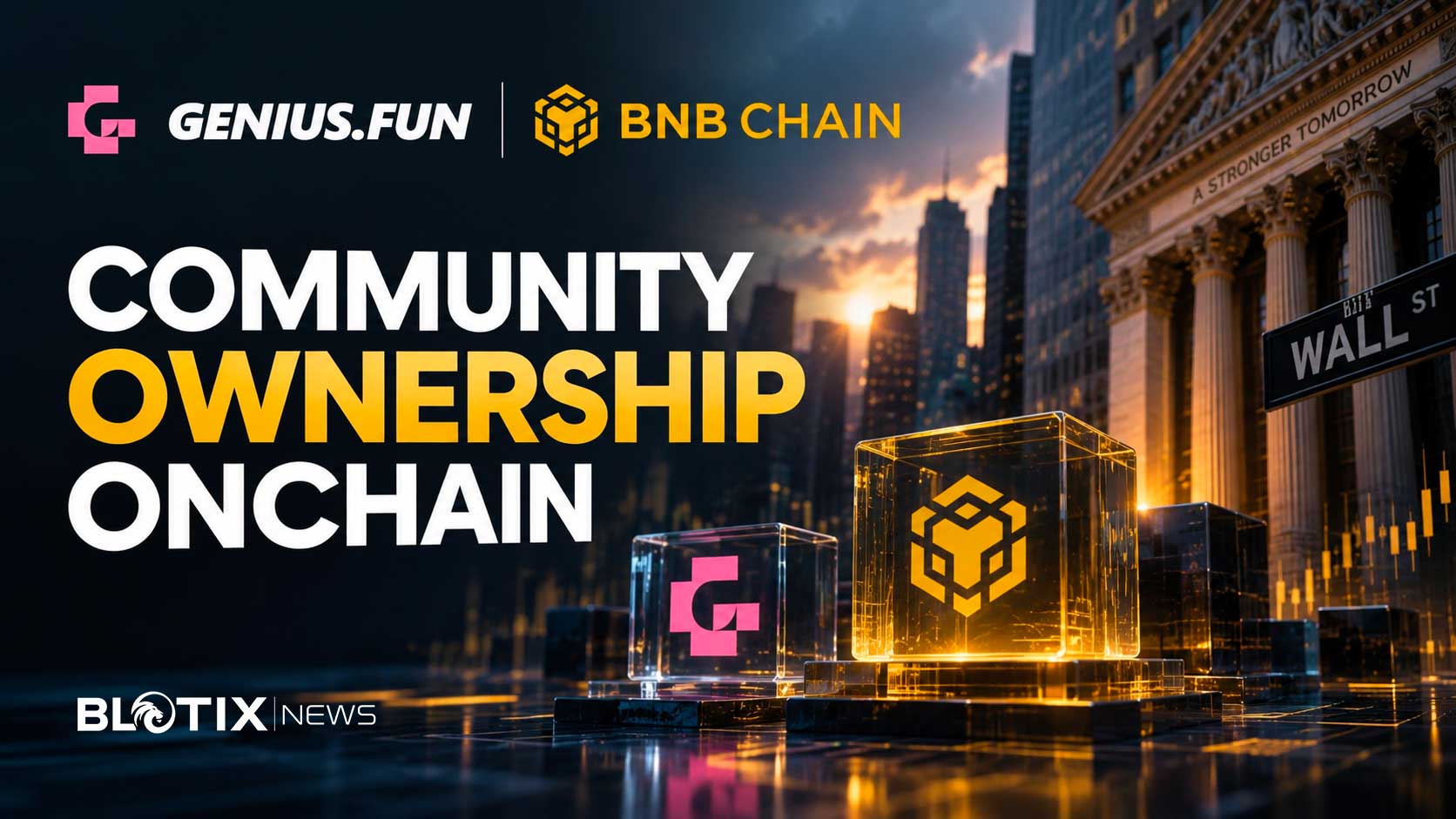 Genius.fun debutta su BNB Chain e prova a trasformare le comunità crypto in nuovi azionisti delle società quotate