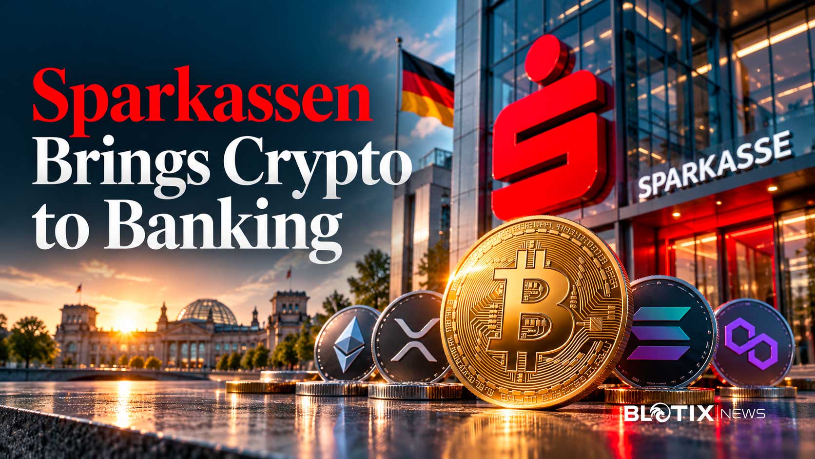 Sparkassen apre alle criptovalute e porta Bitcoin e XRP direttamente nei conti bancari